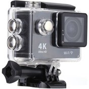 Resim Springsun 4k Aksiyon Kamerası Hd Su Geçirmez, Wi-fi İşlevini Destekler 30 M Su Geçirmez 170 Geniş Açılı Siyah 