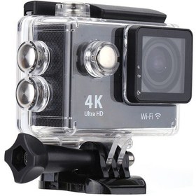 Resim Springsun 4k Aksiyon Kamerası Hd Su Geçirmez, Wi-fi İşlevini Destekler 30 M Su Geçirmez 170 Geniş Açılı Siyah 