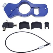 Resim Rogfer Motosiklet Hırsızlığa Karşı Fren Kilidi Mavi 