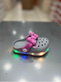 Resim Akınal Bella Bebe Boy Kız Çocuk Fiyonklu Işıklı Terlik 