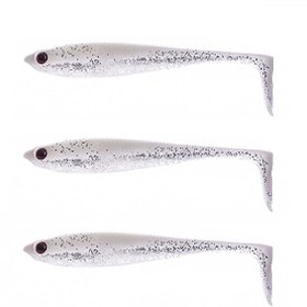 Resim Pandora Ducky Duck 9 CM 5.8 GR Beyaz Glitter Silikon Yem - 3 Adet 