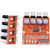 Resim Genel Markalar 4 Kanal Kızılötesi Ir Çizgi İzleme Takip Sensör Modülü Engel Algı 