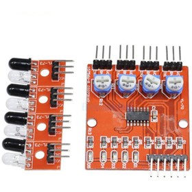 Resim Genel Markalar 4 Kanal Kızılötesi Ir Çizgi İzleme Takip Sensör Modülü Engel Algı 