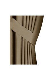 Resim Super Blackout Serisi Deve Rengi Tüyü Rengi Işık Geçirmez Ekstraforlu Fon Perde Deve Tüyü 