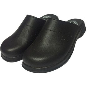 Resim Doktor-Hemşire-Hastane Terliği Bay Bayan Siyah Sabo Terlik 