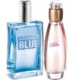 Resim AVON Celebre Edt 50 Ml Kadın Parfüm Ve Individual Blue Edt 100 Ml Erkek Parfüm 2 Li Set 