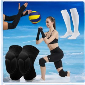 Resim Gök Sports Yetişkin Voleybol Dizliği Seti 
