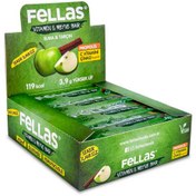 Resim FELLAS Elmalı ve Tarçınlı Vitamin & Meyve Bar 35g X 12 
