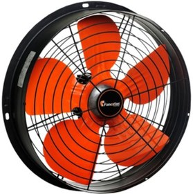 Resim Pst 500 50 Cm Ön Arka Kafesli Sanayi Tip Trifaze Aspiratör 