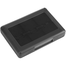 Resim SEAFRONT 28 in 1 Oyun Kartı Kutusu PP Malzeme Cep Oyun Kartı Tutucu Kartuş Saklama Kutusu 3DS DSL DSI LL Için Tam Boyut Oyun Kartı Depolama Organizatör (Siyah) 