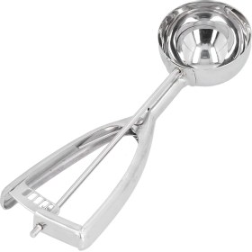 Resim Delixa Mallart® Paslanmaz Çelik Dondurma & Kurabiye Porsiyonlama Kaşığı 