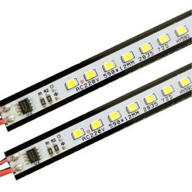 Resim 220 Volt Alüminyum Bar LED Beyaz 100 cm 5 Adet 