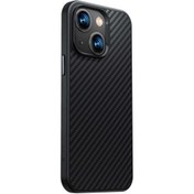 Resim Benks Iphone 14 Plus Kılıf Karbon Fiber Civilian Aramid Protective Kapak 