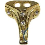 Resim Moda Taşlı Ahşap Sandık Ayağı, Kutu Ayak 1,5 Cm - Sarı, 100 Adet Çok Renkli 