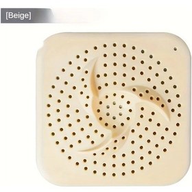 Resim Chuangyinshop 1 Adet Beje Pvc Banyo Duş Tahliye Kılı Kapanı Koku Önleyici Kaymaz 