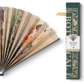Resim Kitap Şeklinde Yelpaze Botanical 