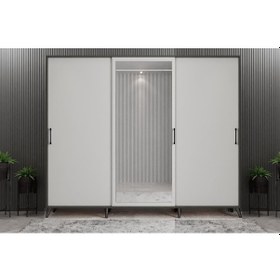 Resim Beyzade Sürgülü Portmanto Vestiyer Fb 208 Cm 