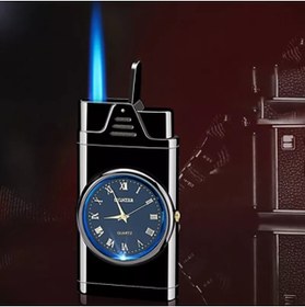 Resim QUARTZ Saatli Işıklı Çakmak 