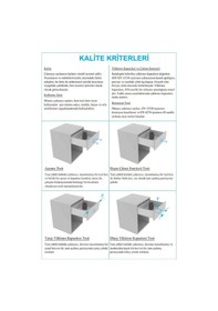 Resim Minnes Bas Aç Teleskopik Çekmece Rayı H46mm - 45cm Gri 