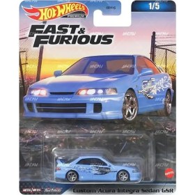 Resim Hotwheels Hot Wheels Mattel Premium Fast And Furious Acura Integra Sedan Gsr 