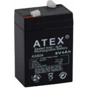 Resim Atex Ax604 6V 4Ah Bakımsız Kuru Akü / 511696121 