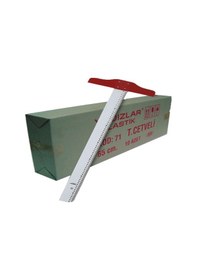 Resim Yıldızlar 071 T Cetvel Plastik 65 CM Şeffaf 
