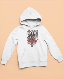 Resim For Yourself Til Death Do Us Apart Baskılı Hoodie 