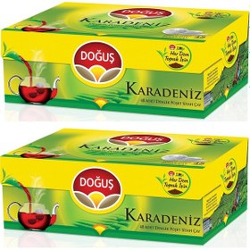 Resim Doğuş Karadeniz Bergamot Aroma Demlik Poşet 48li 153 G x 2 Paket 
