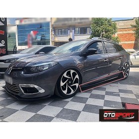 Resim Renault Fluance Sline Marşpiyel Sağ Sol Takım Fiberglass Boyasız 