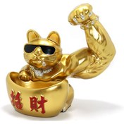 Resim Polyester Şanslı Kedi Figürü Model 4 