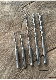 Resim Milwaukee Sds Plus Beton Delme Ucu Duvar Mermer Delme Uç Seti 5-6-8-10mm 