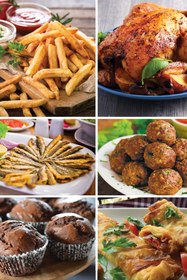 Resim Kiwi Kaf-5559 Air Fryer 9 Lt Yağsız Fritöz 60 Dk Zamanlayıcılı 