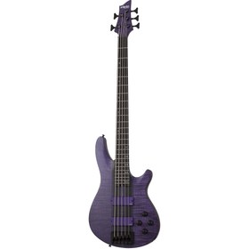 Resim Schecter C-5 GT 5 Telli Bas Gitar (Satin Trans Purple) 