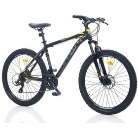 Resim Corelli Felix 2 - 26 Jant 21 Vites Md 15'' Kadro Dağ Bisikleti - Siyah / Sarı Siyah - Sarı 