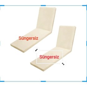 Resim 2 Ad Macur Oğlu Süngersiz Şezlong Minderi Kılıfı Fermuarlı Su Geç 