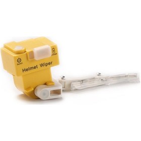 Resim Youmex Usb Şarjlı Motosiklet Kaskı Yağmur Sileceği - Portatif Otomatik Su Temizleme, Dahili Lityum Pil Sarı 