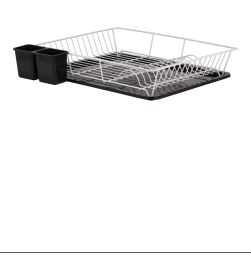 Resim Dik Açılı Tek Katlı Beyaz Tabaklık ROYALEKS-ACERO-20333 