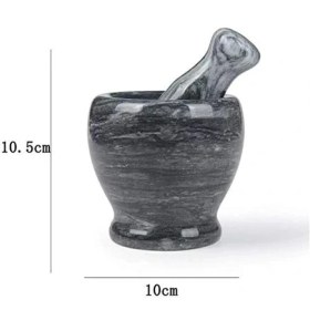 Resim Doğal Cilalı Mermer Havan 