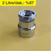 Resim STECELL Tasarruflu Oynar Lavabo Musluk Batarya Başlığı / Evye & Lavabo Su Tasarruf Aparatı & Musluk Ucu Krom 