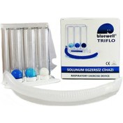 Resim Bluewell 3 Top Solunum Egzersiz Cihazı Triflo 