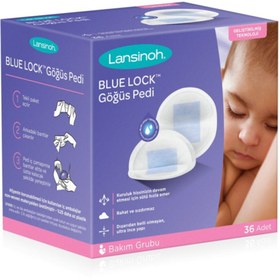 Resim Lansinoh Blue Lock Göğüs Pedi 36 Adet 
