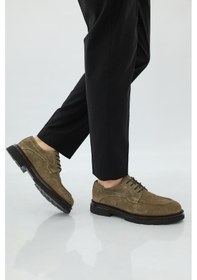 Resim Fast Step Hakiki Deri Erkek Klasik Ayakkabı 943ma213 Vizon 