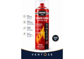 Resim Ventoze Yangın Söndürücü Sprey 500 ml Pratik Yangın Savar Araç Ev Ofis Tipi Köpüklü Yangın Tüpü 
