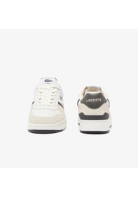 Resim Lacoste T-clip Deri Erkek Beyaz Sneaker 224-4-sma Beyaz - Gri 