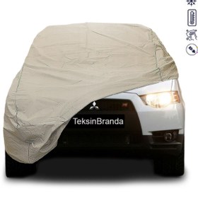 Resim ULTRASHOP Mitsubishi Colt 7 Uyumlu (2023 - ) Araba Brandası Su Geçirmez Branda Miflonlu PREMIUM Oto Branda 