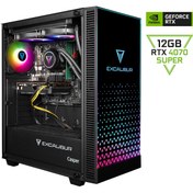 Resim Casper Excalibur E65H.144F-DF70X-0RE Intel Core i5-14400F 32GB RAM 1TB NVME SSD RTX5070 Freedos Sıvı S. 