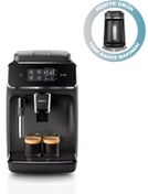 Resim Philips 2000 Serisi Tam Otomatik Espresso Makinesi Ep2220/10 Ve Hda150 Inox Türk Kahve Makinesi 