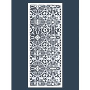 Resim Liar Ahşap Seperatör (Paravan) - KSP-90 - (10 mm) - (69 cm x 139 cm) - (Beyaz) 