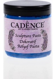 Resim Mavi Dekoratif Rölyef Pasta 250Ml N11.1407 