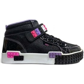 Resim Mp 242-3308 Çocuk Spor Ayakkabı Siyah - Pembe 